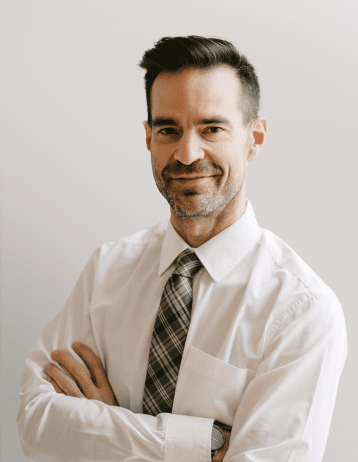 Dr. Novák Csaba portréja